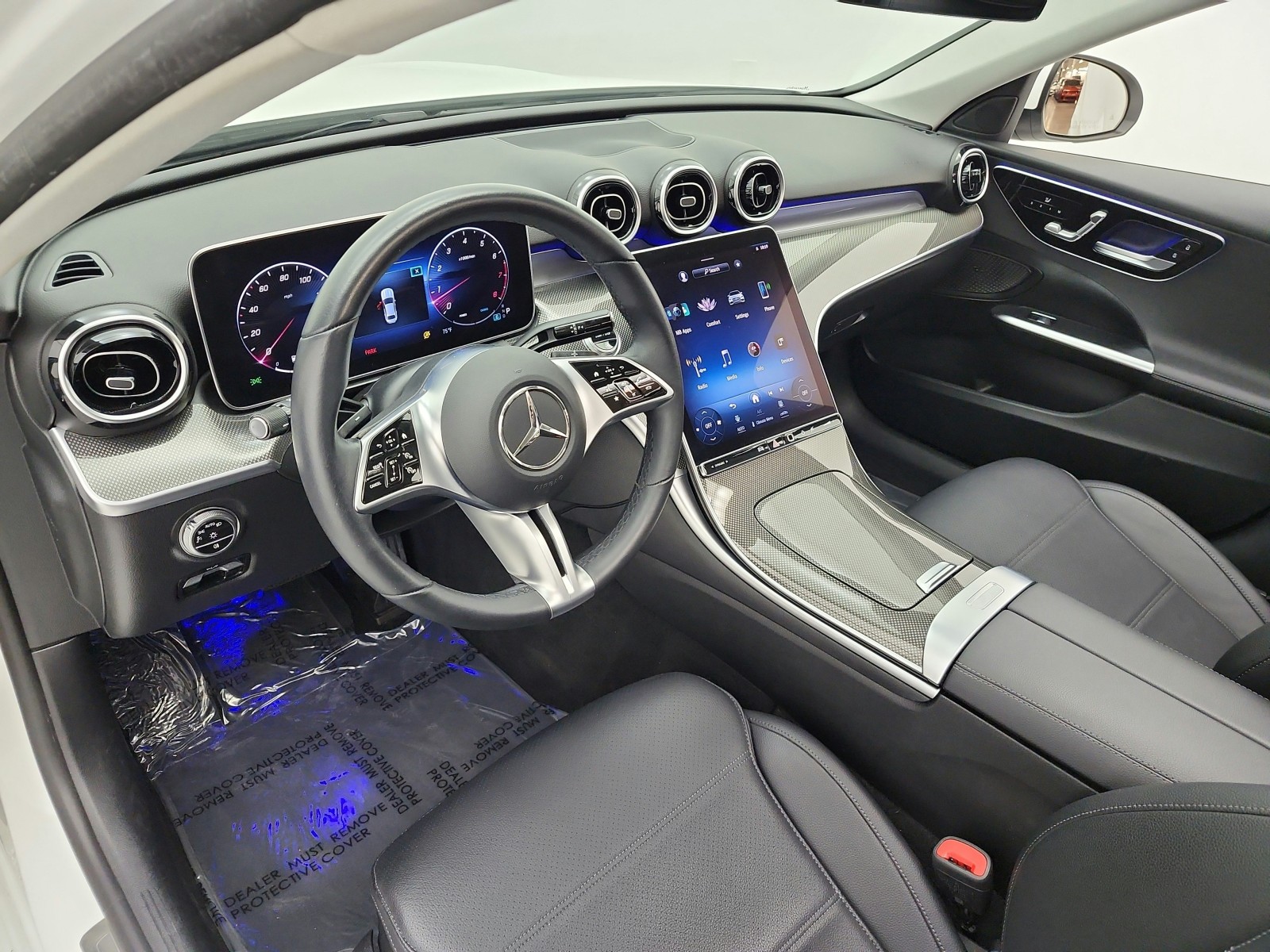 Used 2023 Polar White Mercedes-Benz C 300 Sedan image 9