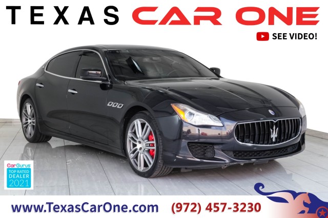 Nero 2016 Maserati Quattroporte Sedan Rear-Wheel Drive Automatic