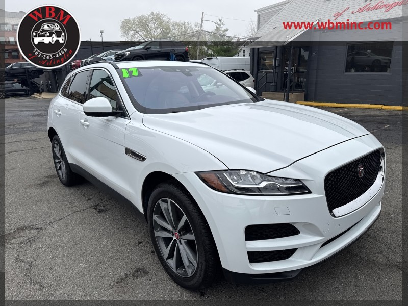 Polaris White 2017 Jaguar F-PACE 35t Prestige AWD SUV / Crossover All-Wheel Drive Automatic
