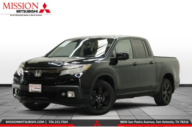 Crystal Black Pearl 2019 Honda Ridgeline Pickup Truck All-Wheel Drive Automatic