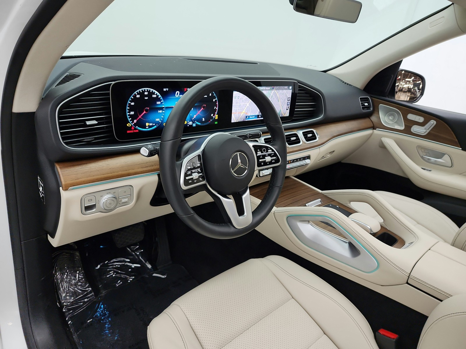 Used 2022 Polar White Mercedes-Benz GLE 350 SUV image 9