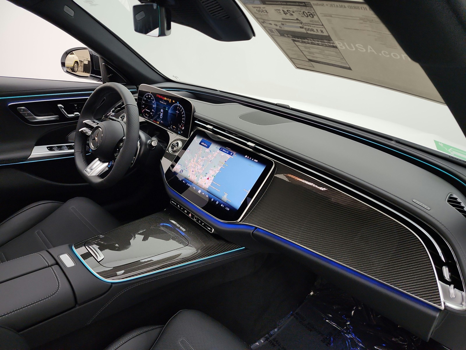 New 2026 MANUFAKTUR Moonlight White Magno Mercedes-Benz AMG® E 53 E 4MATIC+ Sedan image 13