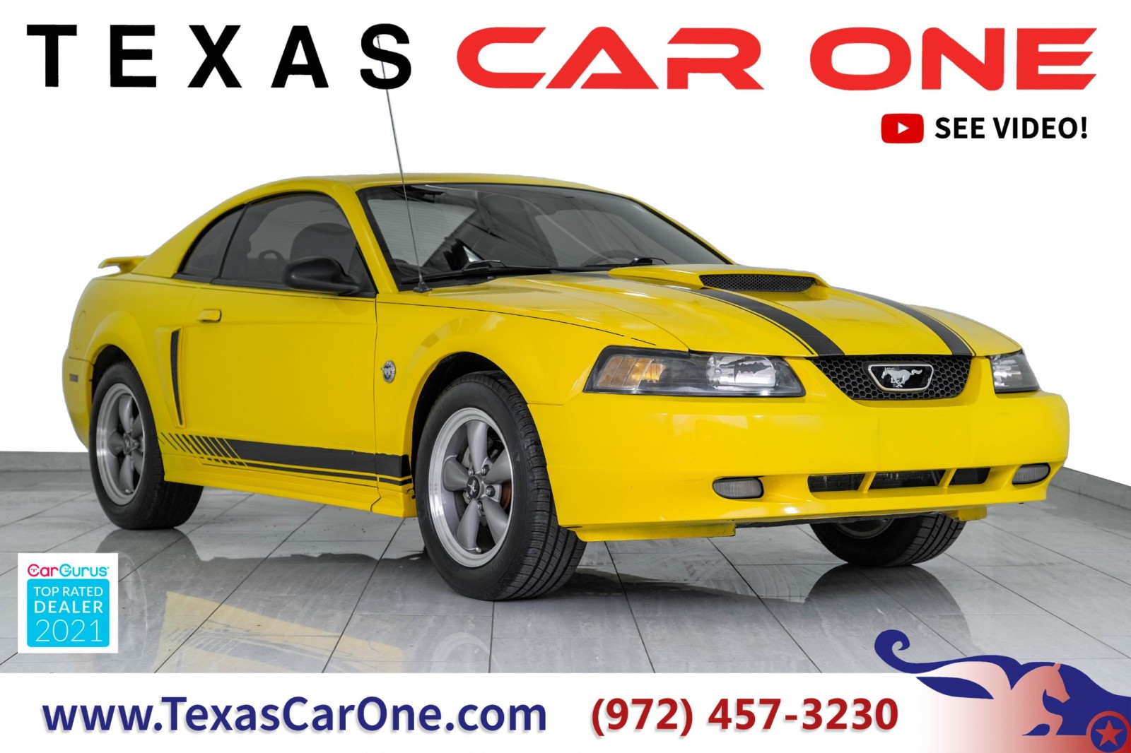 2004 Ford Mustang GT DELUXE LEATHER SEATS MACH AUDIO SYSTEM CRUISE C 1
