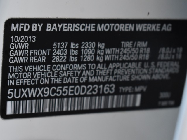 2014 BMW X3 Navi Leather Pano MoonRoof Premium Heated Seats Rear Camera MSRP $49,850 52