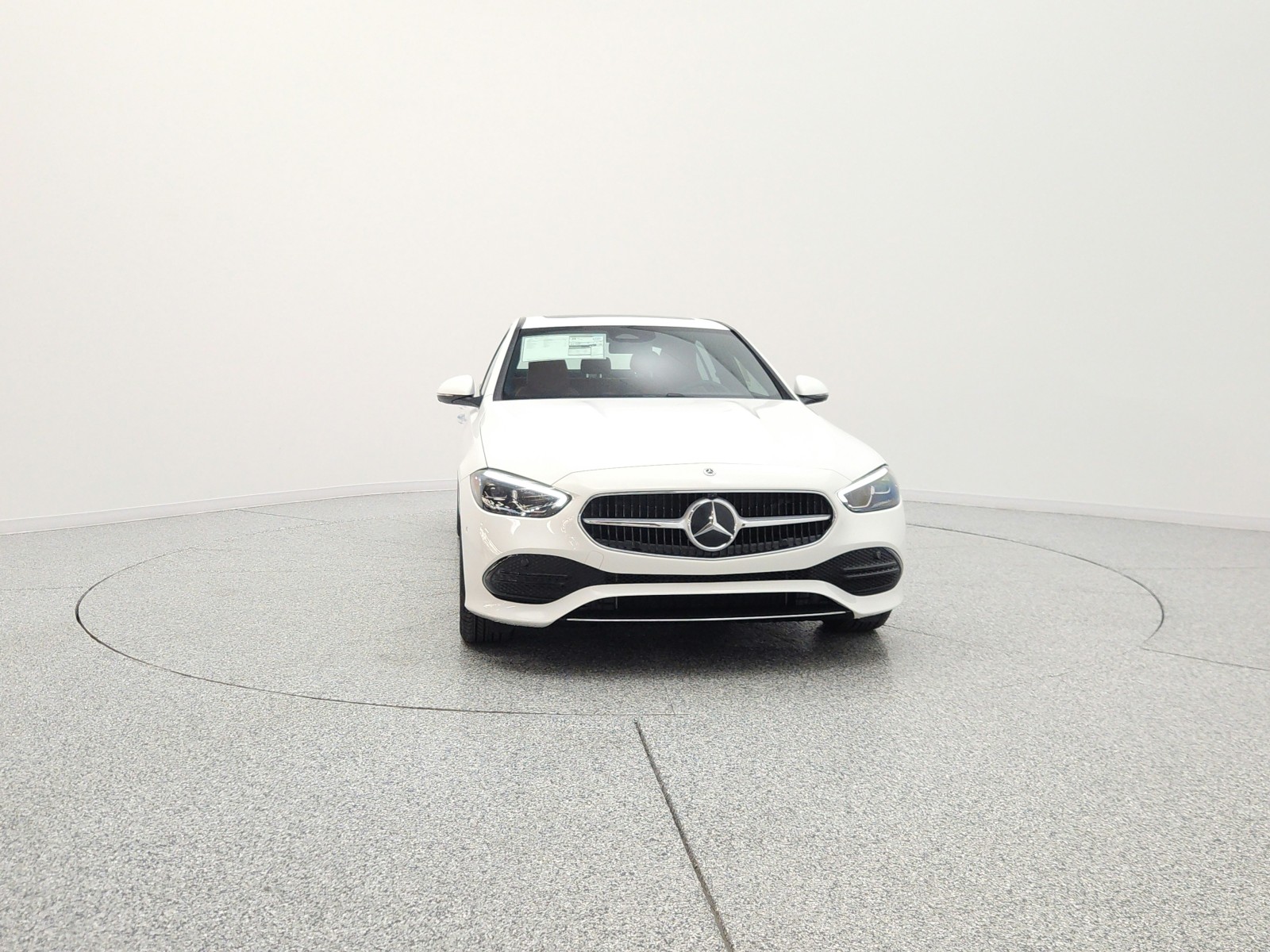 New 2026 MANUFAKTUR Moonlight White Metallic Mercedes-Benz C 300 Sedan image 2