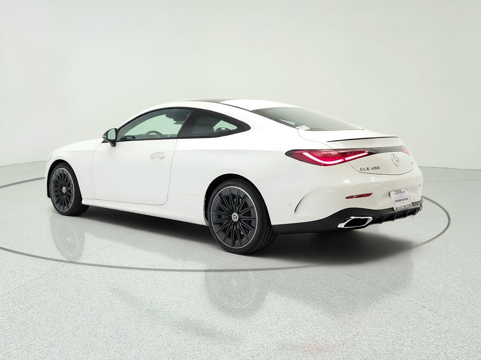 New 2026 MANUFAKTUR Moonlight White Metallic Mercedes-Benz CLE 450 4MATIC® Coupe image 7