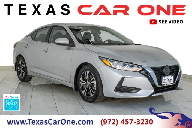 Brilliant Silver Metallic 2022 Nissan Sentra Sedan Front-Wheel Drive Automatic
