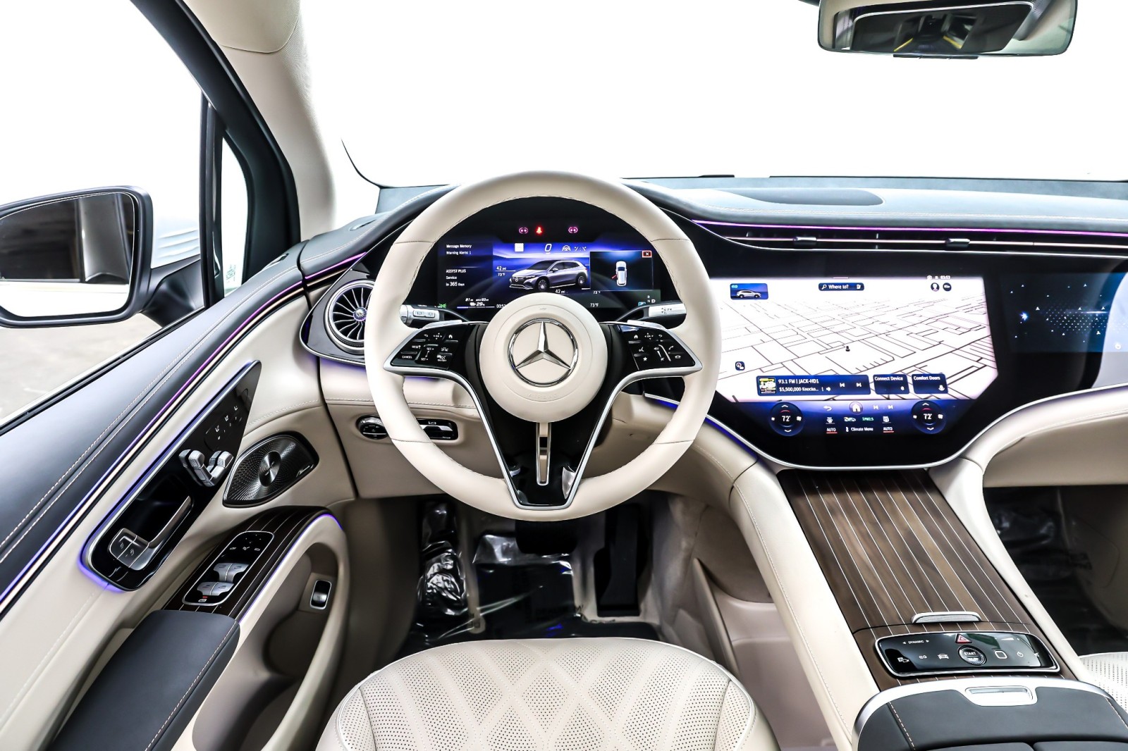 New 2026 Polar White Mercedes-Benz EQS 550 image 4