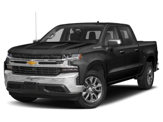 Blue 2021 Chevrolet Silverado 1500 Pickup Truck Four-Wheel Drive Automatic