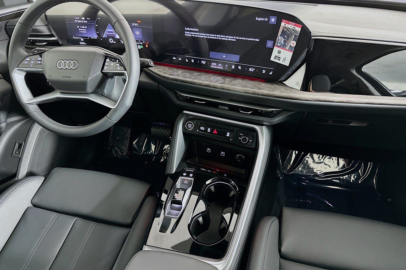 New 2025 Glacier White Metallic Audi Premium Plus image 6