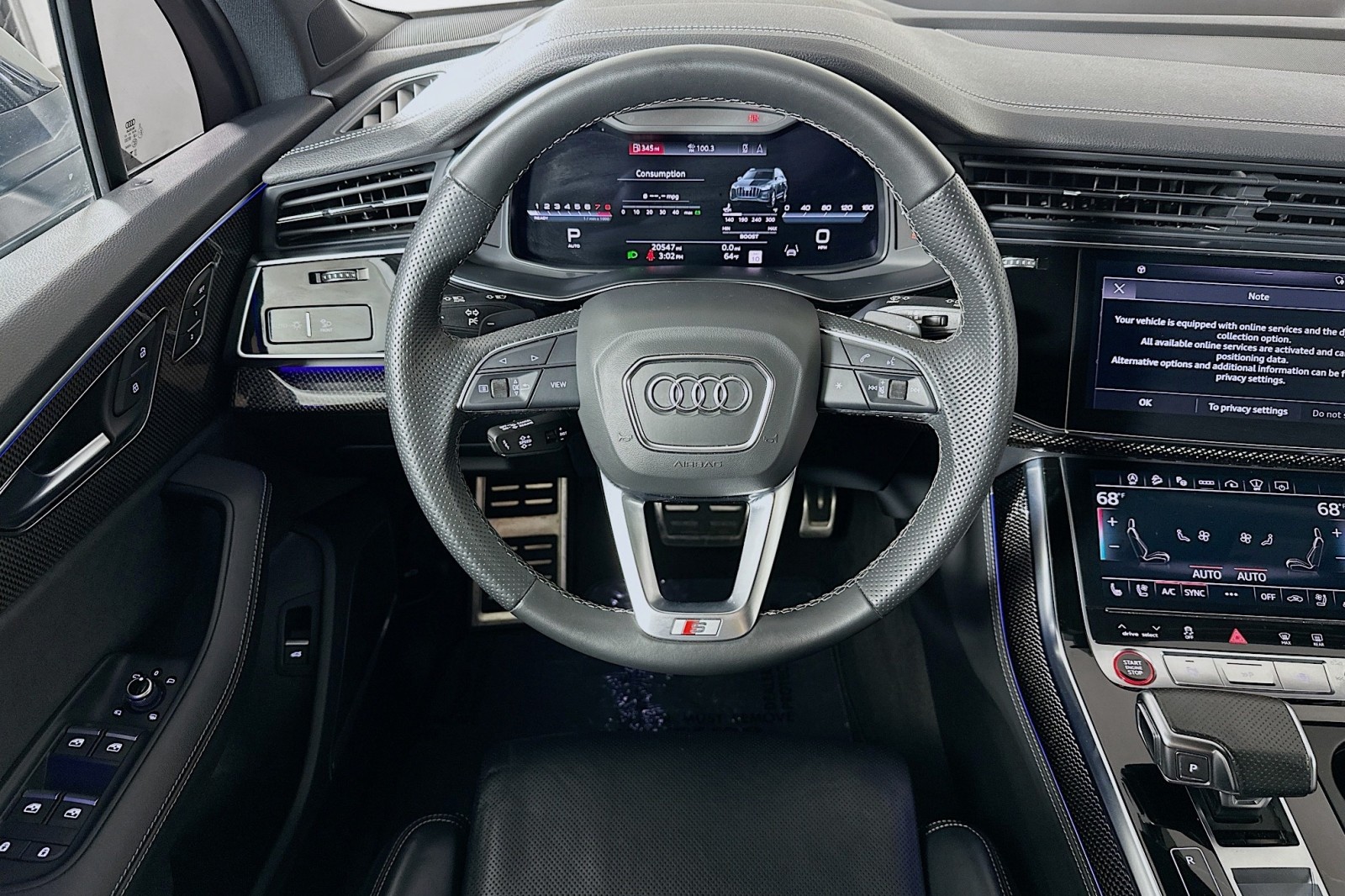 Used 2023 Mythos Black Metallic Audi Prestige image 5