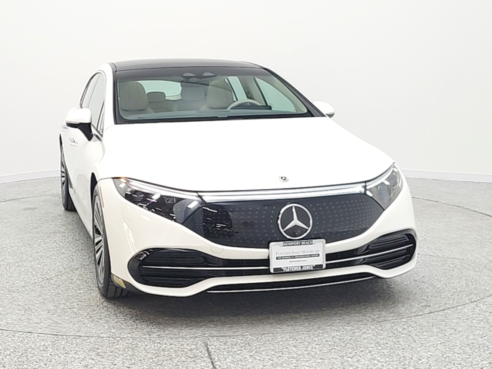 Certified Used 2022 Polar White Mercedes-Benz EQS 450+ Sedan image 2