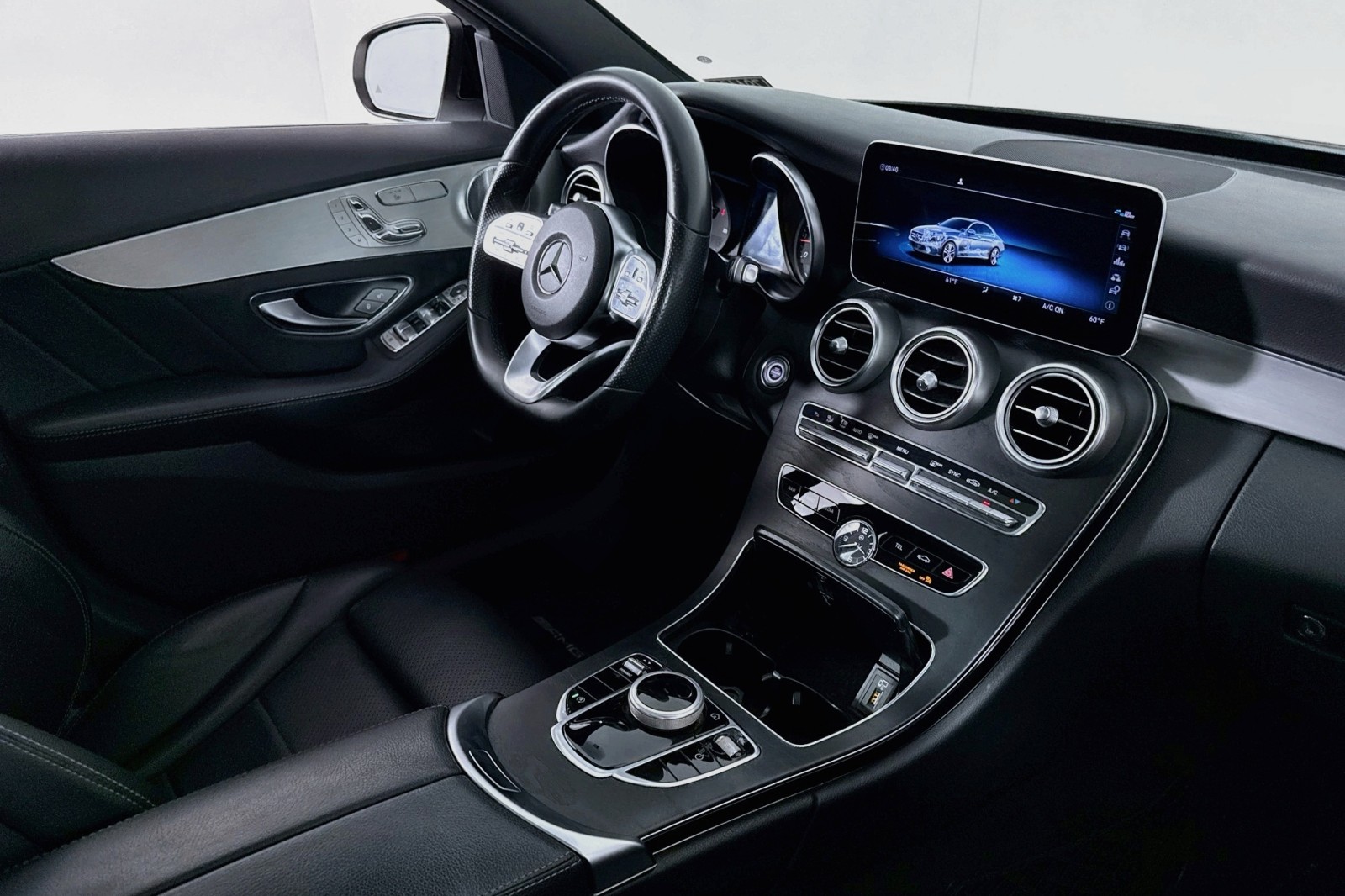 Used 2019 Polar White Mercedes-Benz C 300 image 16