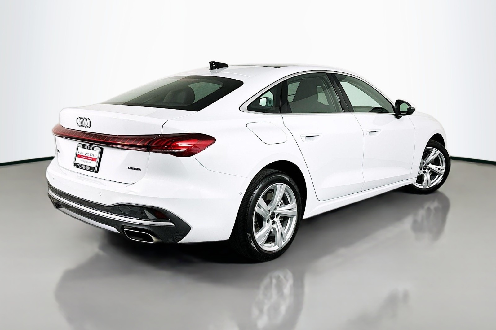 Used 2025 Glacier White Metallic Audi Premium Plus image 14