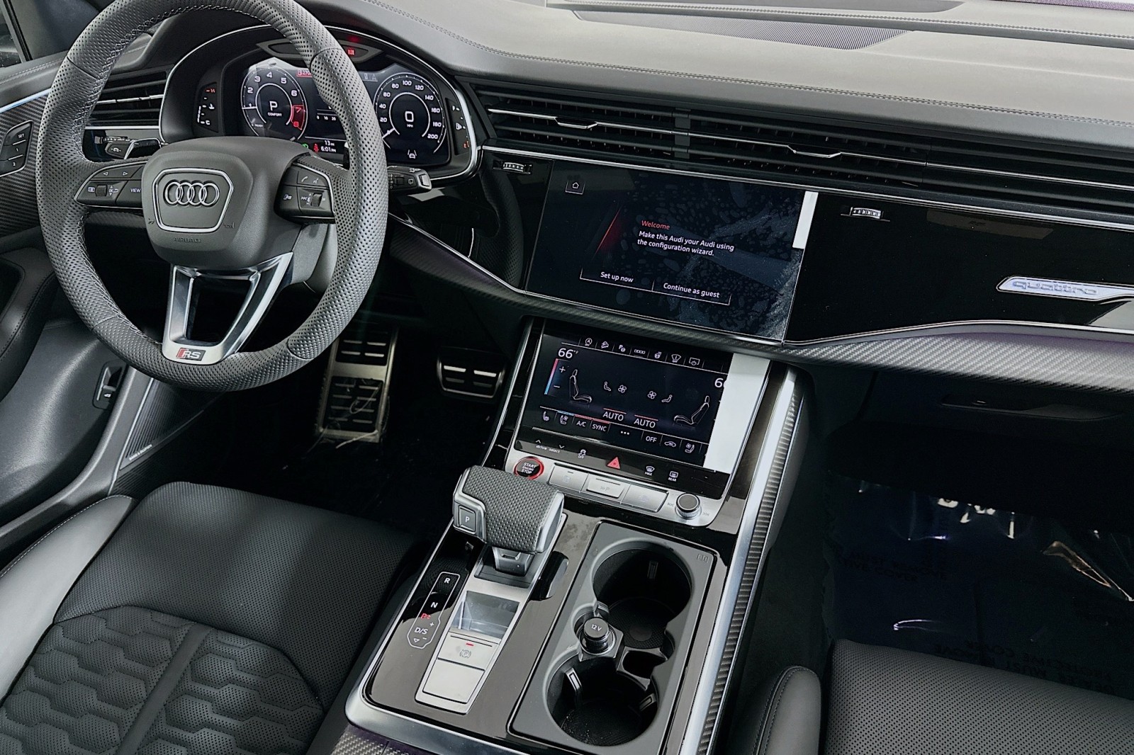 New 2026 Mythos Black Metallic Audi performance image 6