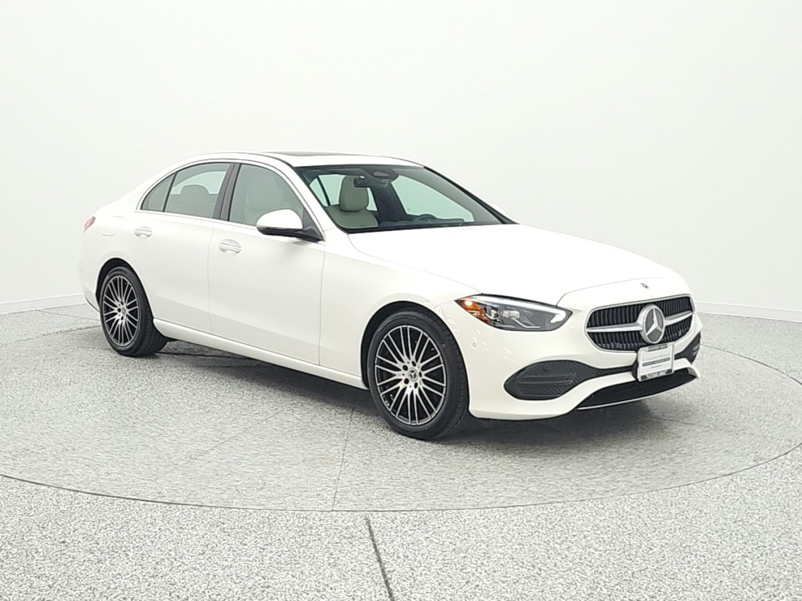 Certified Used 2025 Polar White Mercedes-Benz C 300 Sedan image 3