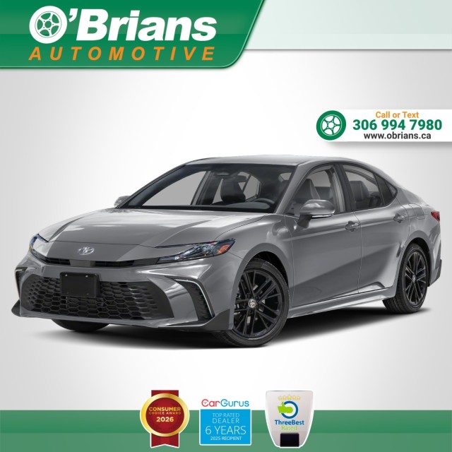 2025 Toyota Camry Sedan Front-Wheel Drive Automatic
