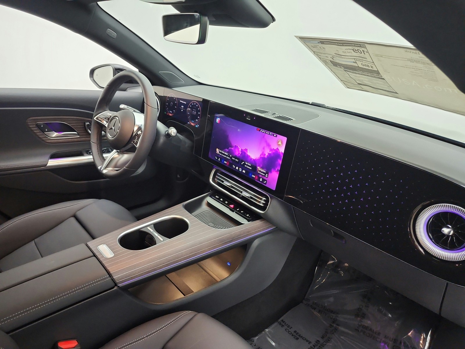 New 2027 Night Black Mercedes-Benz CLA 250+ Electric RWD image 14