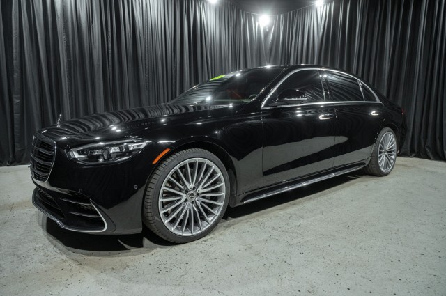 Black 2022 Mercedes-Benz S-Class S 580 4MATIC AWD Sedan All-Wheel Drive Automatic