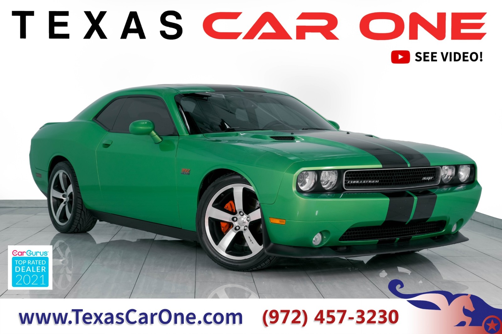 2011 Dodge Challenger SRT8 392 HEMI NAVIGATION SUNROOF LEATHER HEATED SE 1