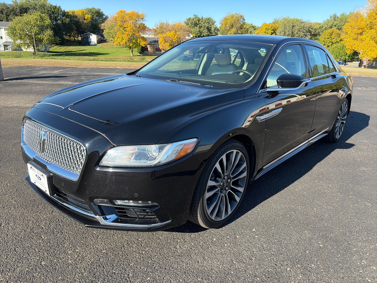 Black Velvet 2018 Lincoln Continental Sedan All-Wheel Drive Automatic