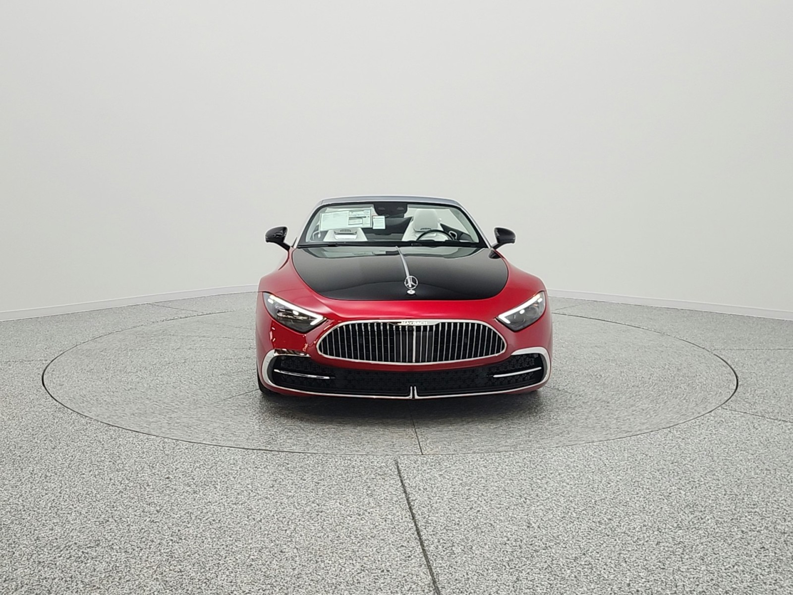 New 2026 MANUFAKTUR Garnet Red Metallic (Red Ambiance) Mercedes-Benz Maybach SL 680 Monogram Series image 3