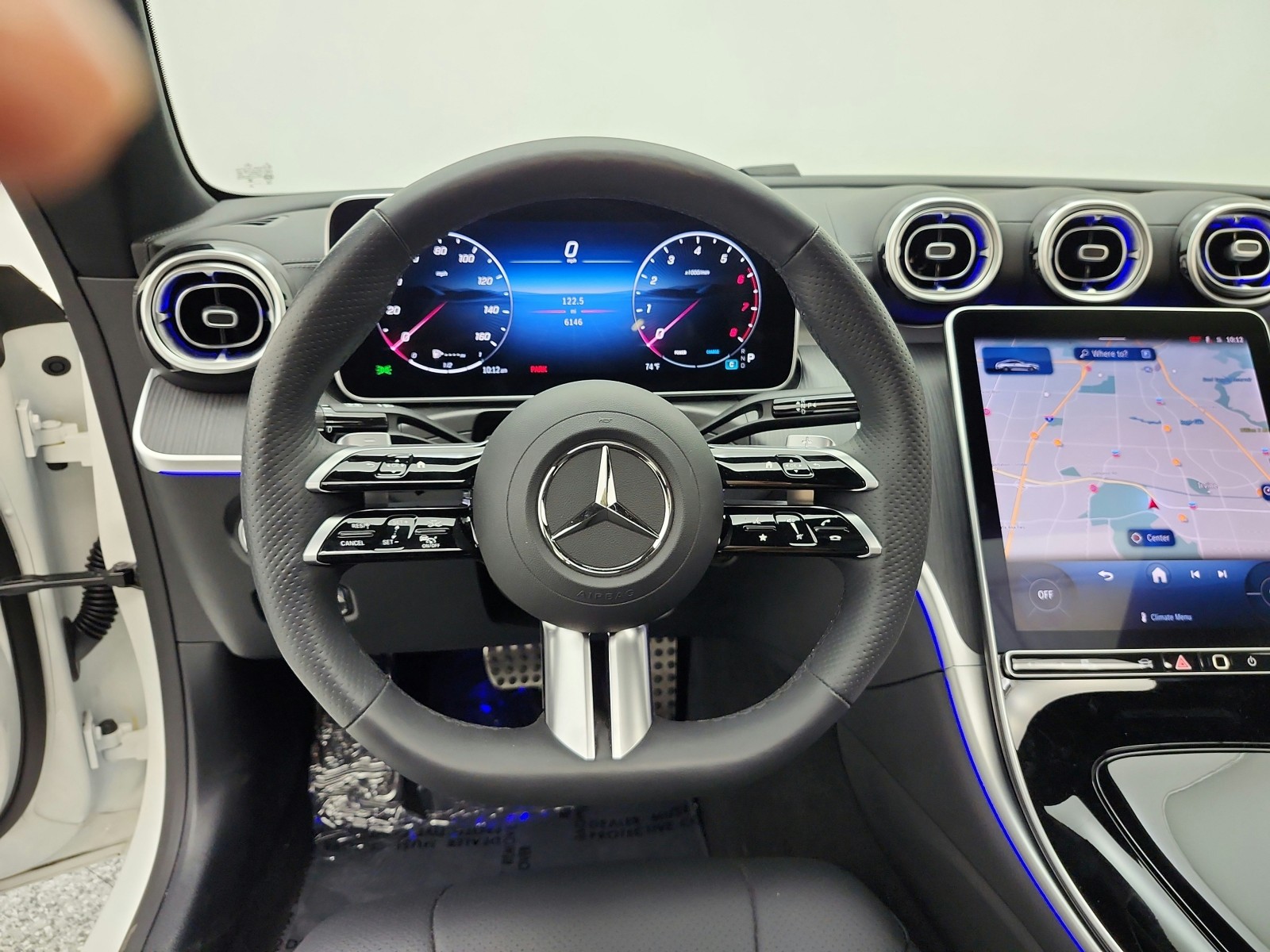 Certified Used 2024 Polar White Mercedes-Benz CLE 450 4MATIC® Coupe image 15