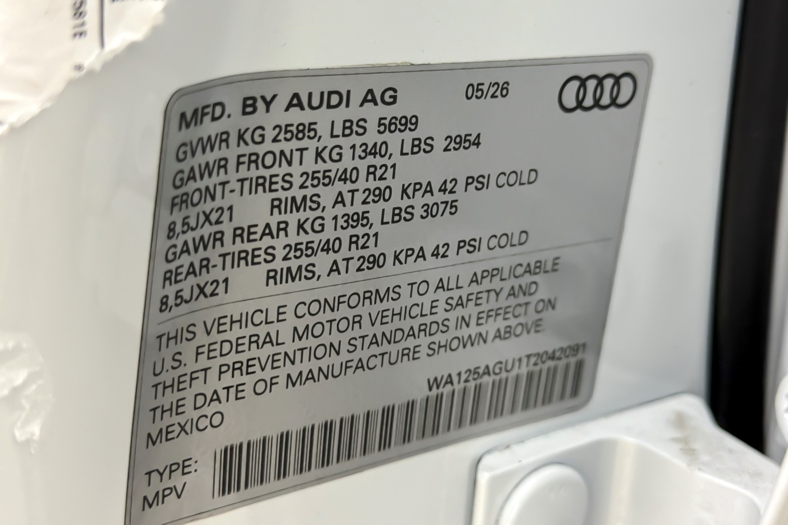 New 2026 Glacier White Metallic Audi Premium Plus 3.0 TFSI quattro image 28