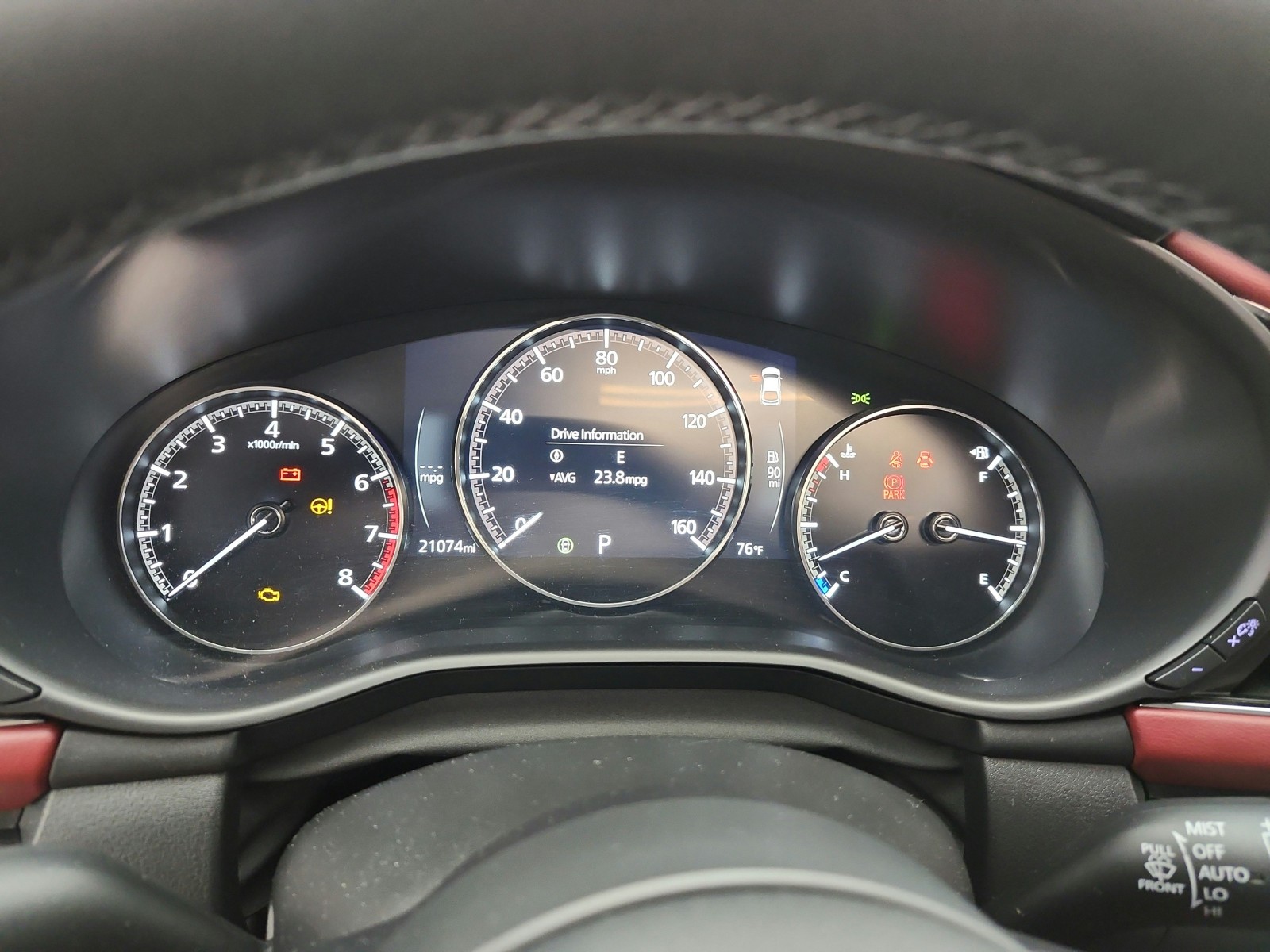 Used 2024 Machine Gray Metallic Mazda 2.5 Turbo Premium Plus Auto AWD image 12