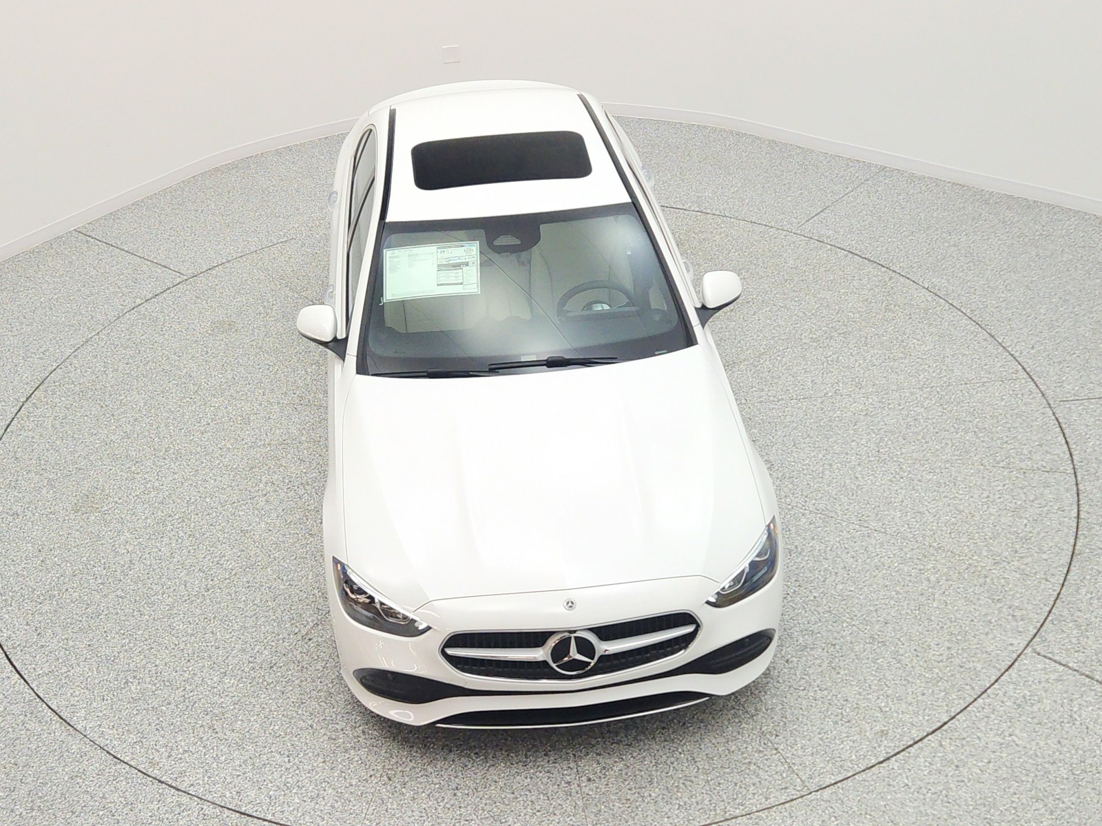 New 2026 MANUFAKTUR Moonlight White Metallic Mercedes-Benz C 300 Sedan image 17