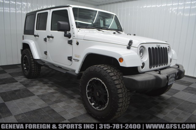 Used 2012 Jeep Wrangler Unlimited Sahara SUV for sale in Geneva NY