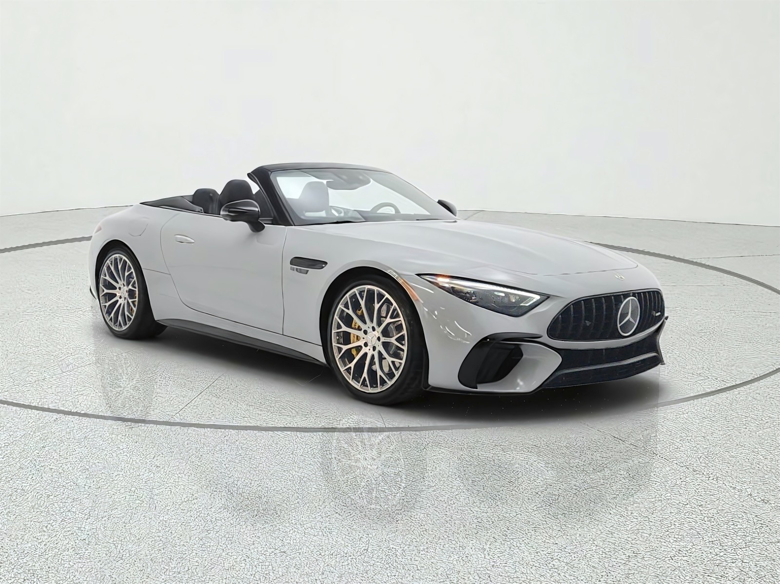 Certified Used 2022 MANUFAKTUR Alpine Grey Mercedes-Benz AMG® SL 63 Roadster image 3