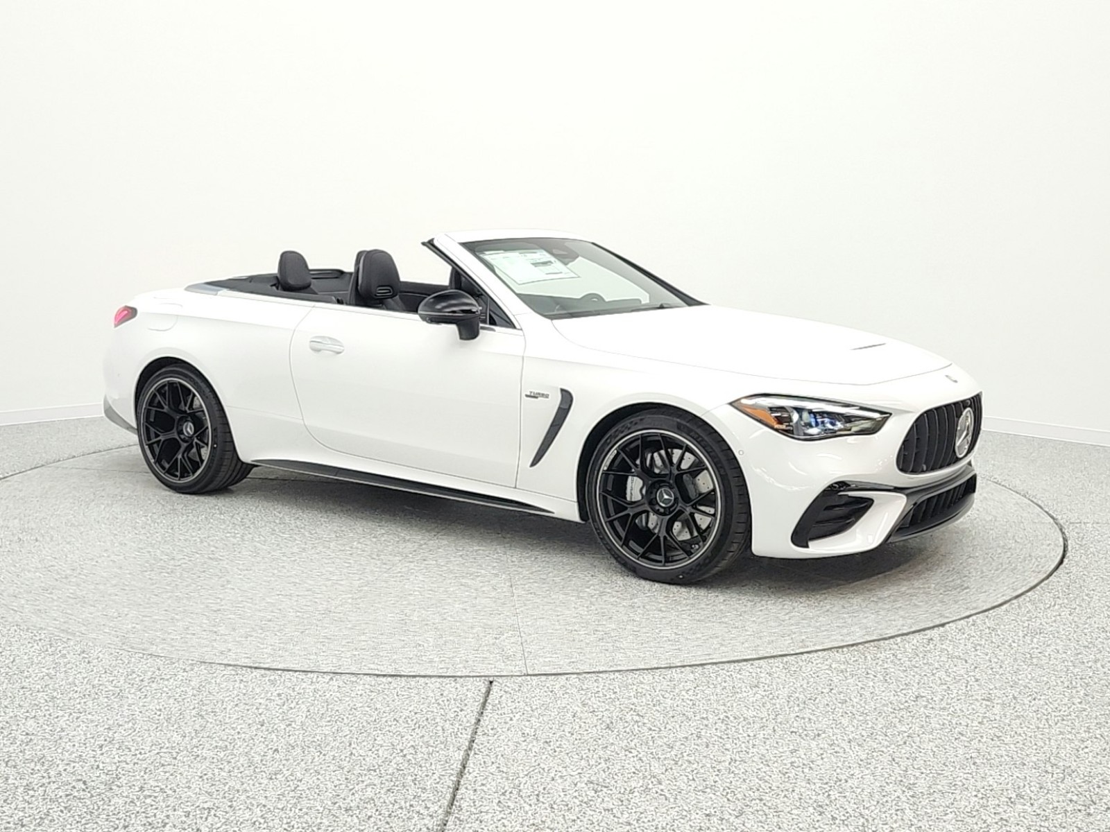 New 2026 MANUFAKTUR Moonlight White Metallic Mercedes-Benz AMG® CLE 53 4MATIC+ Cabriolet image 3