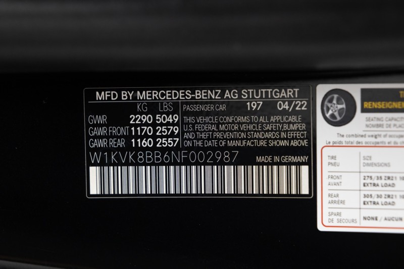2022 Mercedes-Benz SL 63 AMG AMG SL 63 in , 