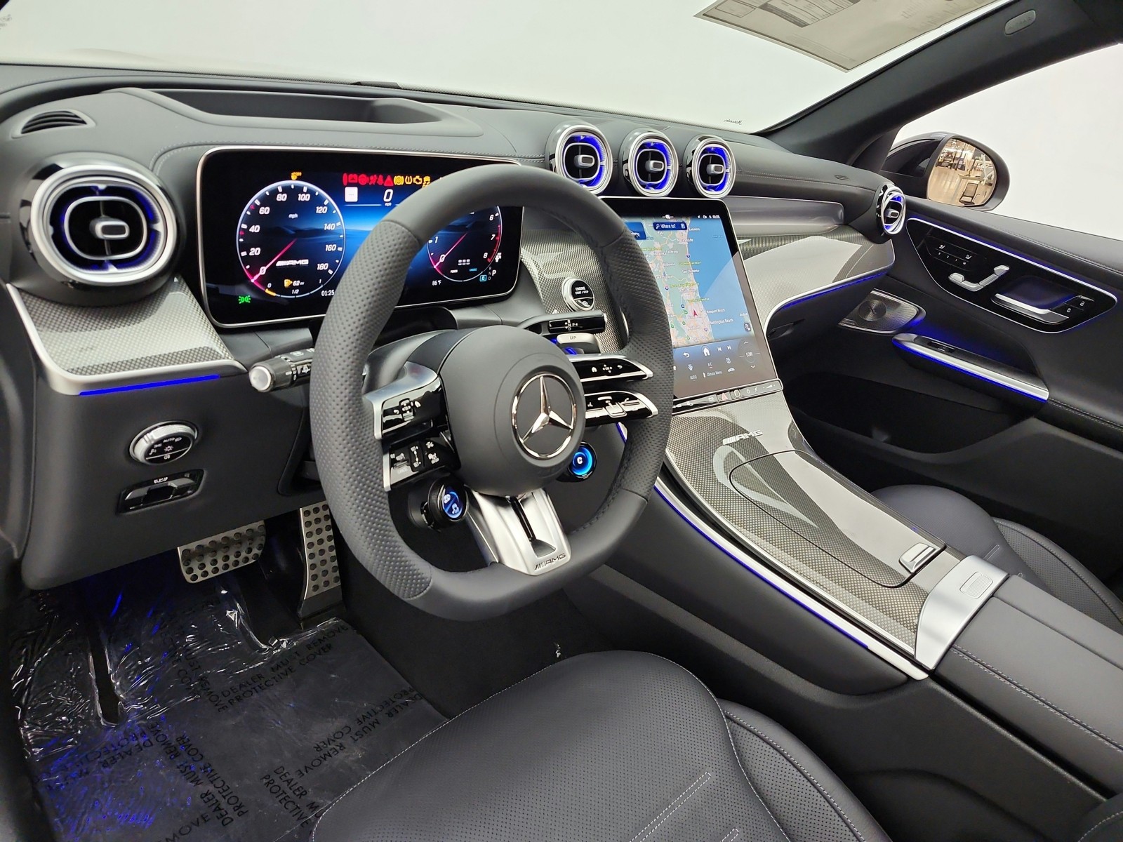 New 2027 Obsidian Black Metallic Mercedes-Benz AMG® GLC 53 4MATIC+ SUV image 9