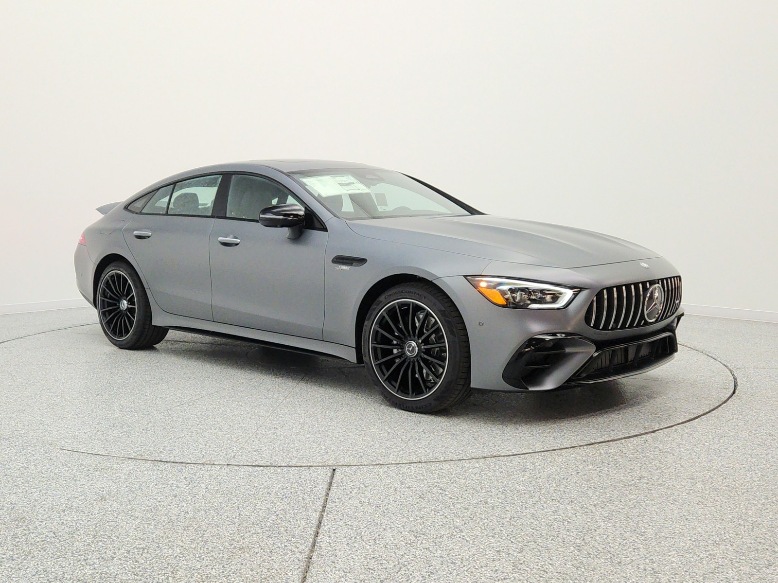 New 2026 MANUFAKTUR Exclusive Selenite Grey Magno Mercedes-Benz AMG® GT 43 4-Door Coupe image 3