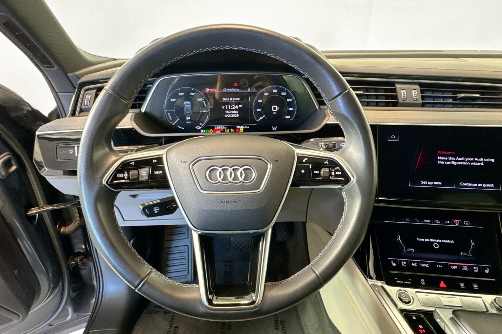 Used 2024 Daytona Gray Pearl Effect Audi Prestige image 11