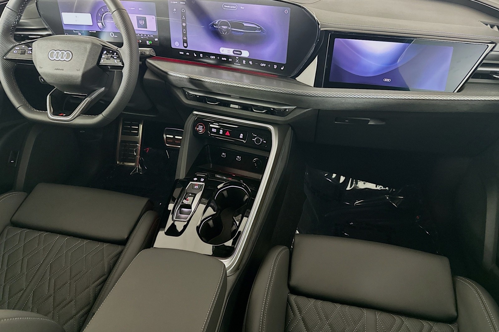 New 2026 Mythos Black Metallic Audi Premium Plus image 6