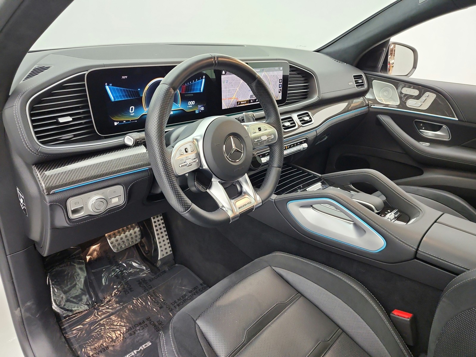 Certified Used 2022 MANUFAKTUR Diamond White Bright Mercedes-Benz AMG® GLE 53 4MATIC Coupe image 9