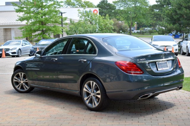 2015 Mercedes-Benz C-Class C300 4MATIC AWD Navi Pano Moonroof Keyless GO Burmester Prem Sound Heated Front Seats Rear View Camera MSRP $49,415 8