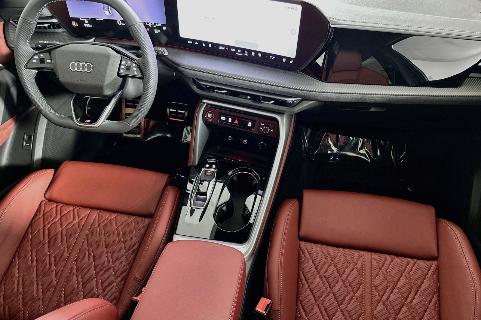 New 2026 Mythos Black Metallic Audi Premium Plus image 6