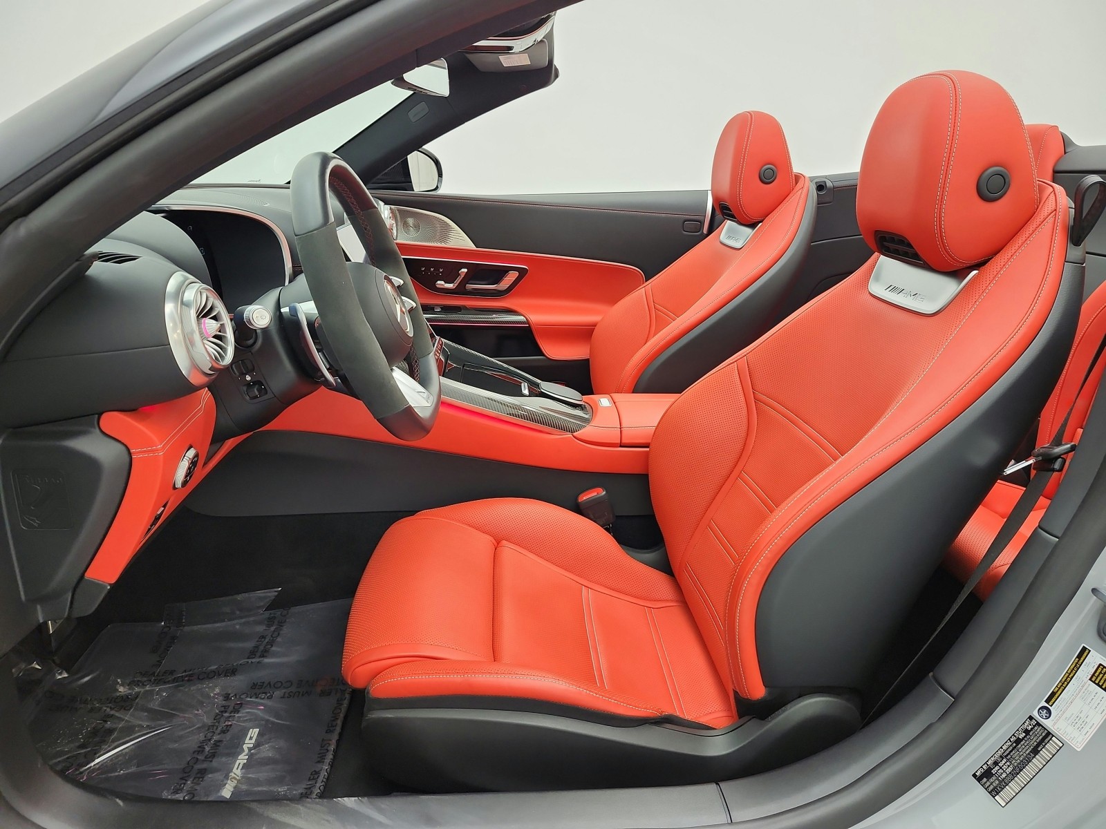 Certified Used 2022 MANUFAKTUR Alpine Grey Mercedes-Benz AMG® SL 63 Roadster image 13