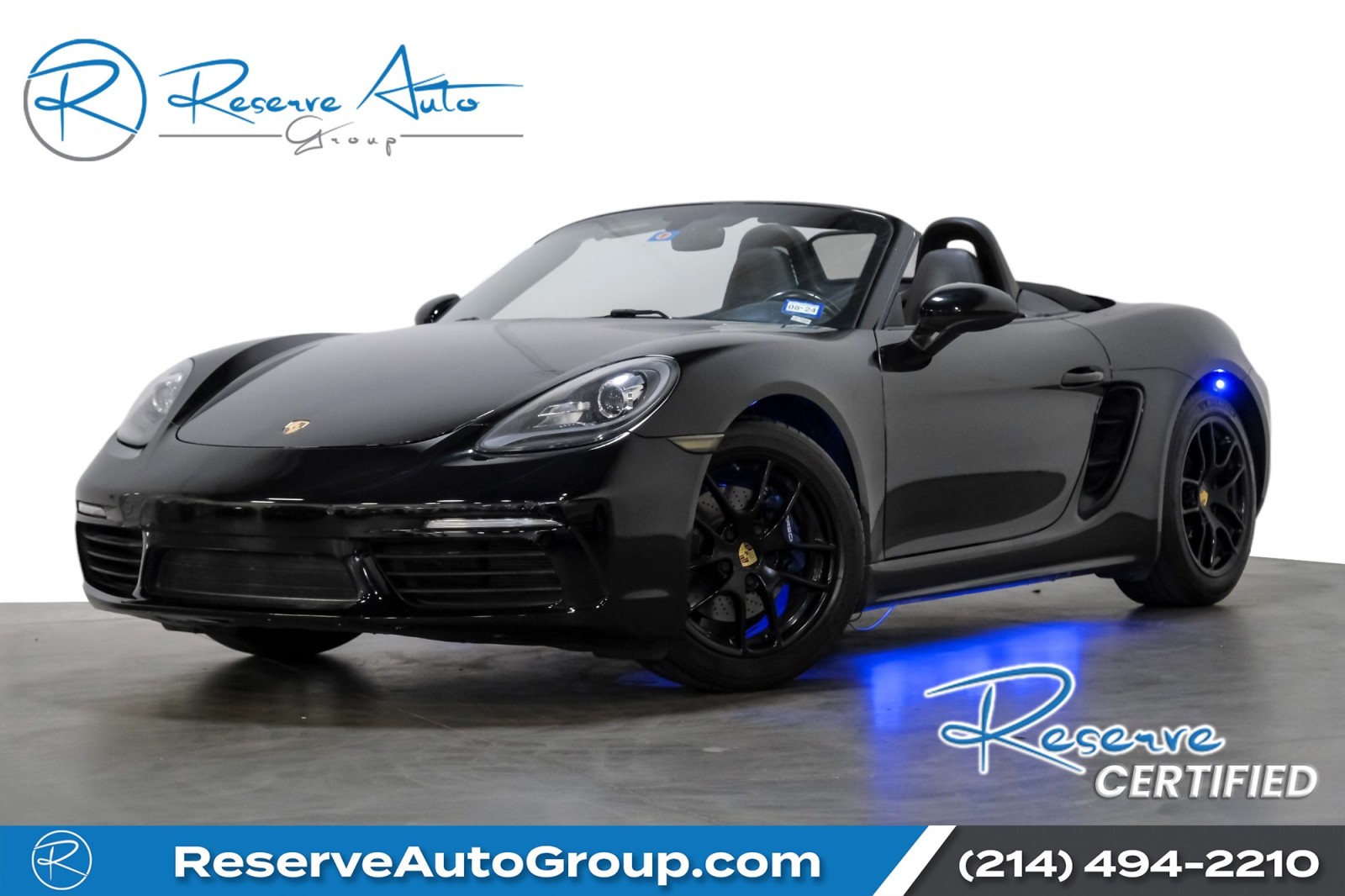 2017 Porsche 718 Boxster PDK Navigation HtdACSeats BOSE ConnectPlusPkg 1