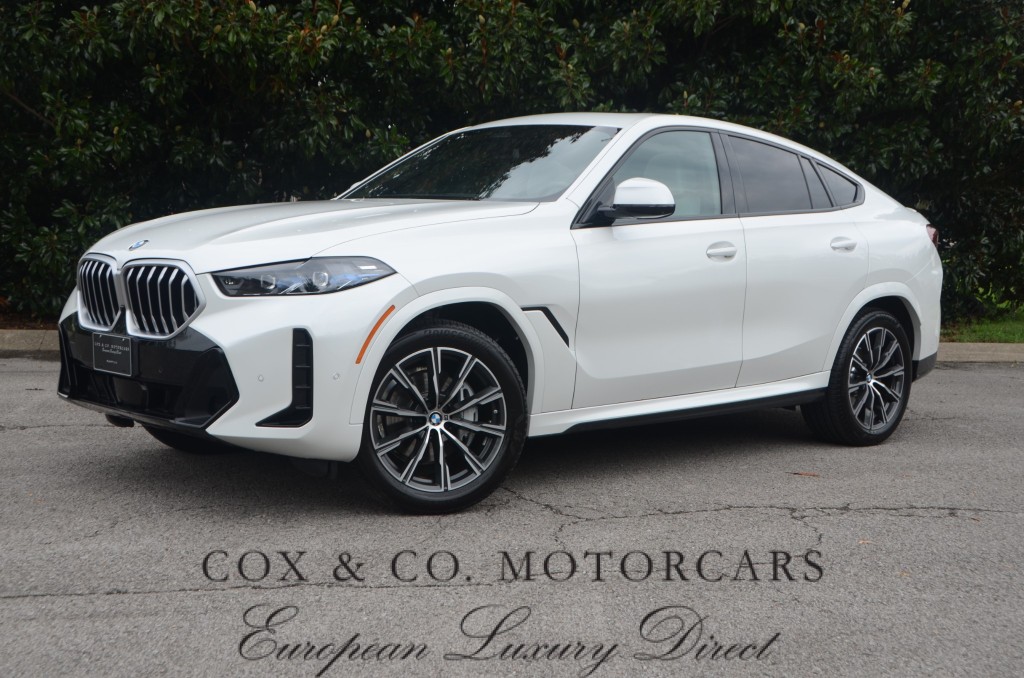 Mineral White Metallic 2026 BMW X6 SUV / Crossover All-Wheel Drive Automatic