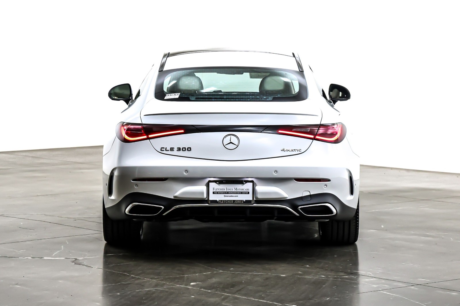 New 2026 MANUFAKTUR Moonlight White Metallic Mercedes-Benz CLE 300 image 3