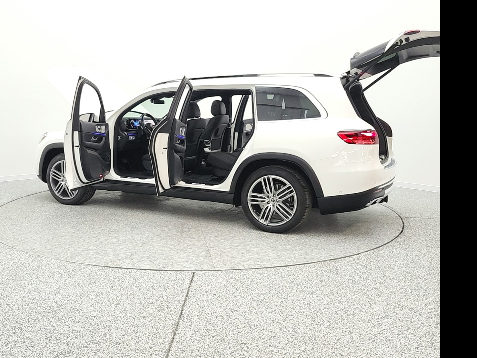 Certified Used 2025 Polar White Mercedes-Benz GLS 450 4MATIC® SUV image 35