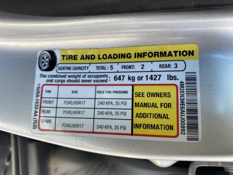 2010 Mercury Mountaineer 1 OWNER LOW MILES 78,753 in , 