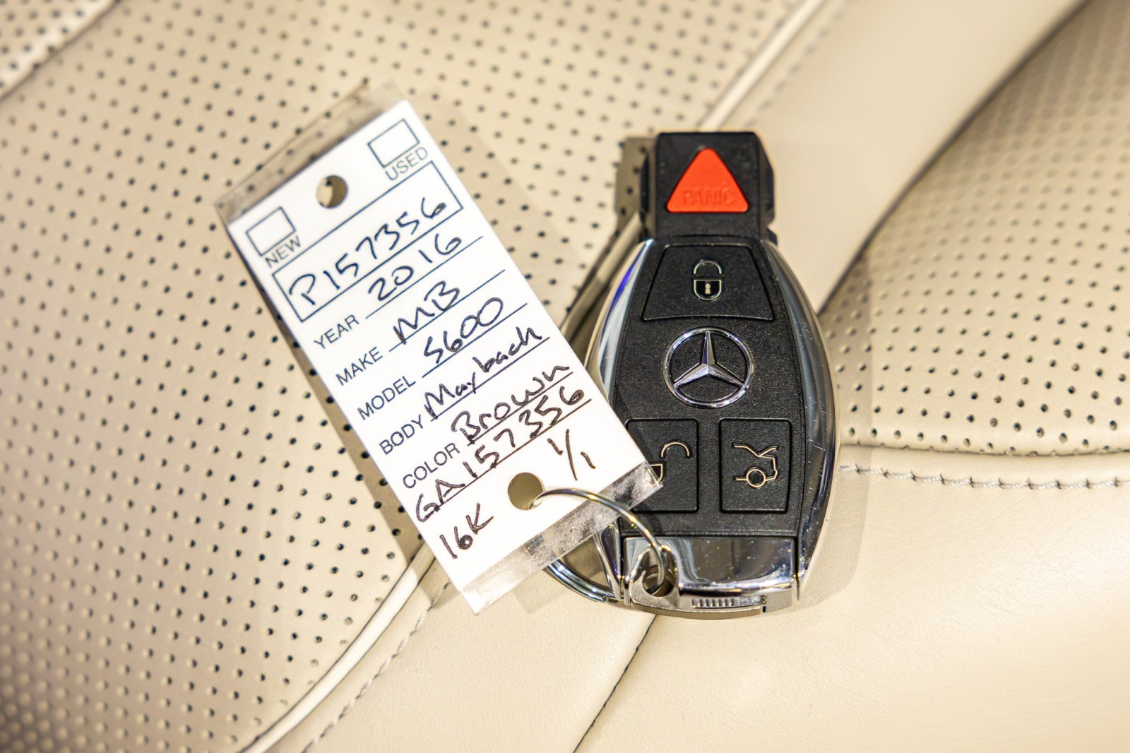 Used Car 2016 Mercedes-benz S-class  Maybach S 600 - One Owner - Ruby Black Paint - Executive Rear Seat Package Plus For Sale Under $70,000 In Boerne, Texas