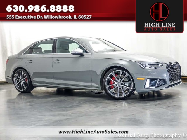 Quantum Gray 2019 Audi S4 Sedan All-Wheel Drive Automatic