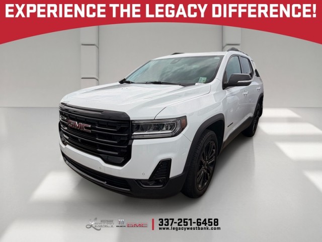 White 2023 GMC Acadia SUV / Crossover Front-Wheel Drive Automatic